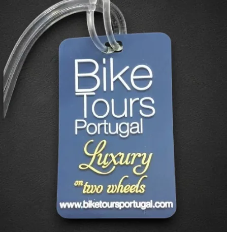 Etiqueta de viagem PVC soft Bike Tours Portugal